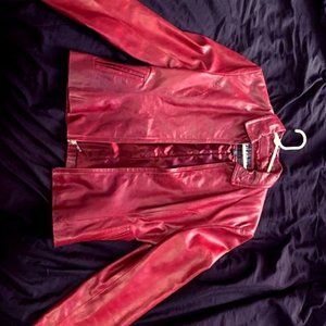 Red Leather Jacket